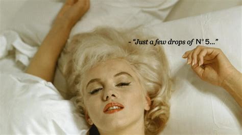 did marilyn monroe advert chanel no 5